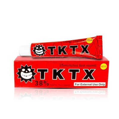 Crème anesthésique crème engourdissante de soins ultérieurs de tatouage de sourcil de l'UGP de tatouage rouge de TKTX