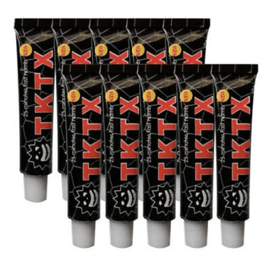 Onguent engourdissant de soins ultérieurs de tatouage de corps de lèvre de sourcil de l'UGP de crème de tatouage du noir 55% TKTX