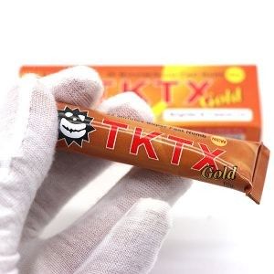 Arrêtez le lidocaïne crème engourdissant Microblading de l'or 10g de tatouage de la douleur TKTX