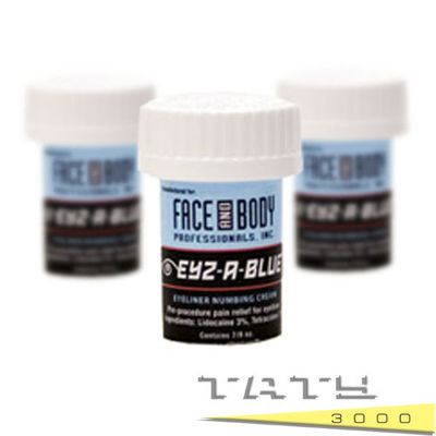 Le visage et le corps soutiennent engourdir bleu superbe du trio EYZ A de gel anesthésique actuel