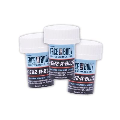 Le visage et le corps soutiennent engourdir bleu superbe du trio EYZ A de gel anesthésique actuel