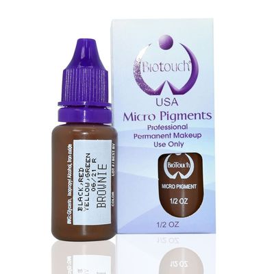 Colorant permanent d'encre de tatouage de maquillage de Microblading de colorants purs de Biotouch 15ml