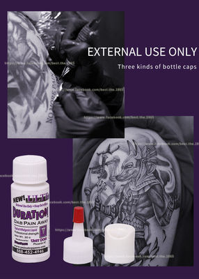 Gel engourdissant d'OEM Logo Pain Free Tattoo Anesthetic du gel 30ml de tatouage permanent de maquillage