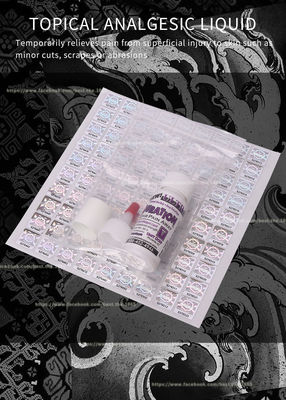 Gel engourdissant d'OEM Logo Pain Free Tattoo Anesthetic du gel 30ml de tatouage permanent de maquillage