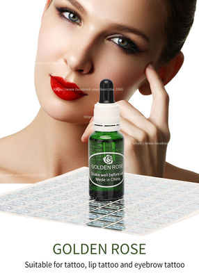 Rose Tattoo Anesthetic Solution d'or/crème engourdissante 20ml de lèvre