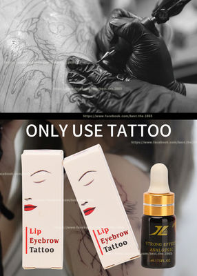 Sourcil anesthésique engourdissant de lèvre de solution de tatouage durant 3 heures
