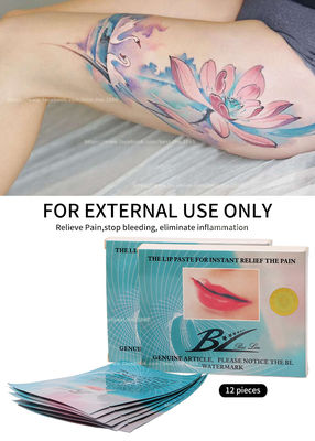 Arrêt permanent de pâte de tatouage de lèvre de maquillage de BL de protection de lèvre de douleur de soulagement saignant l'anti bosse