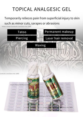 Gel engourdissant anesthésique de Microneedling Tag#45 de solution de soulagement de la douleur de l'ÉTIQUETTE 45# 30ML