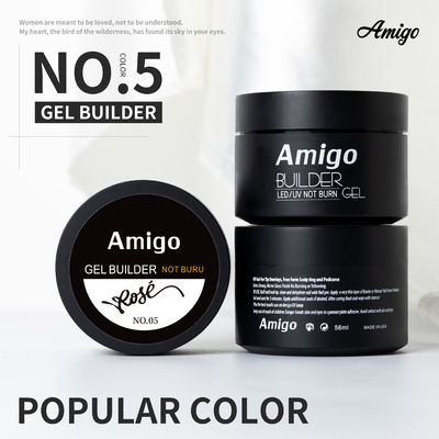Aperçu gratuit polonais de 20 couleurs de gel de résine d'extension de Gel 56ml de constructeur d'ongle d'ODM