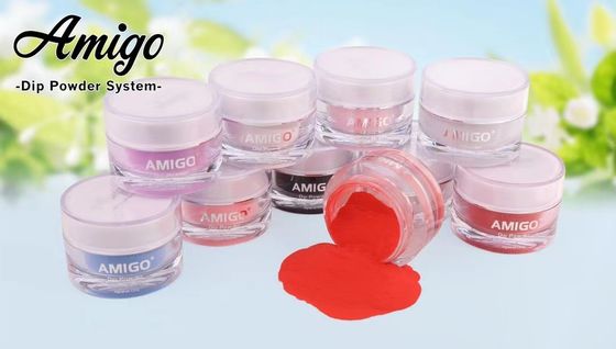 L'immersion de moulage facile de clou saupoudrent le système de Kit Amigo Acrylic Nail Dipping inodore