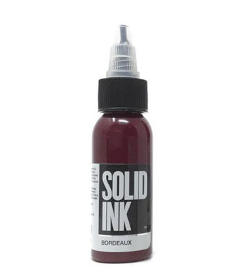 Encre 60ML 120ML de tatouage d'encre solide de Bordeaux approuvée par le FDA