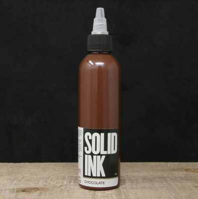 Chocolat permanent semblant naturel 30ML de Vegan d'encre de tatouage d'encre solide de colorant de maquillage