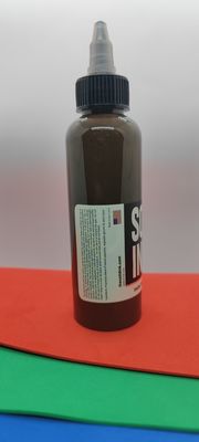 Encre organique Brown foncé 30ML 260ML de tatouage d'encre solide de Vegan non toxique