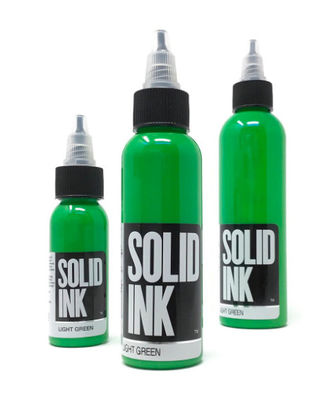 Colorant micro vert 30ML 60ML 120ML 260ML d'encre de tatouage d'encre solide