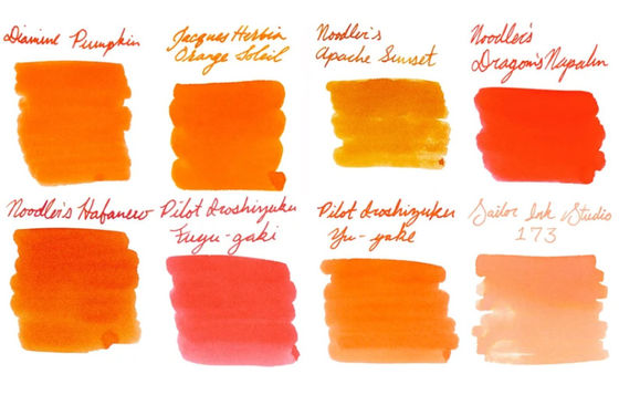 Encre orange 30ML 60ML 120ML 260ML de tatouage de corps solide d'encre de tatouage de colorant permanent pur de maquillage