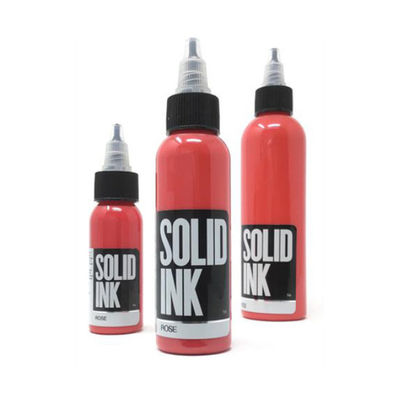 Superbe a concentré toute l'encre solide naturelle de tatouage de Rose Black 120ml d'encre de tatouage