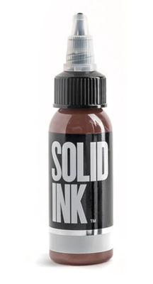 Colorant organique permanent pur de tatouage du colorant 30ML 60ML 120ML 260ML de maquillage d'encre solide de tatouage de Brown