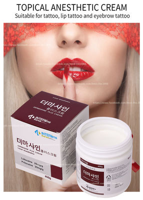 la crème actuelle du lidocaïne 450G/crème engourdissante pour le visage Microneedling tatouent le maquillage permanent
