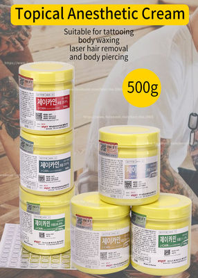 15,6% 29,9% J CAIN Numb Anesthetic Cream couleur stable de crème de lidocaïne de tatouage de 500 grammes pour le tatouage