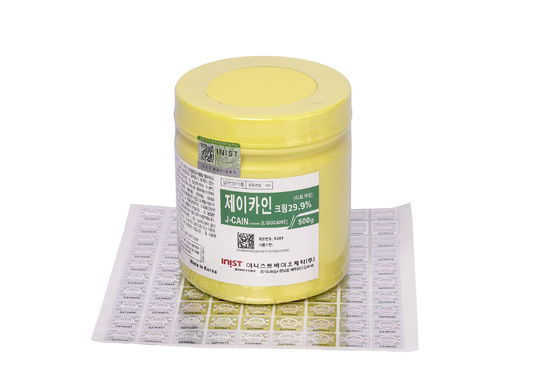 15,6% 29,9% J CAIN Numb Anesthetic Cream couleur stable de crème de lidocaïne de tatouage de 500 grammes pour le tatouage