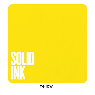 Colorant organique non toxique jaune lumineux de tatouage d'encre de tatouage de 120ML 260ML