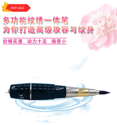 Machine permanente noire 100 de maquillage - stylo de MicrGel polishgmentation du cuir chevelu 240V