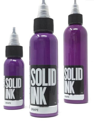 Cruauté concentrée superbe d'encre solide de Vegan de tatouage de raisin pourpre amical d'encre librement
