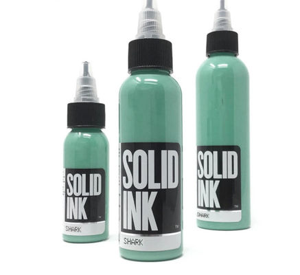 Les couleurs non dangereuses tatouent le colorant d'encre 30ML solide 60ML avec de la glycérine