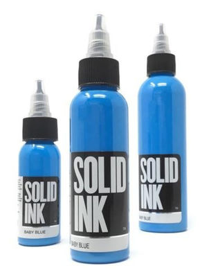 Colorant permanent 30ML 60ML 120ML 260ML de bleus layette d'encre de tatouage d'encre solide de maquillage