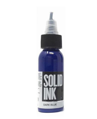 Colorant organique bleu-foncé de l'encre 30ML 60ML 120ML de tatouage d'encre solide
