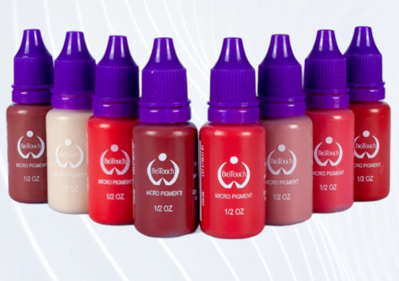 Sourcil permanent d'approvisionnements de Microblading de maquillage de couleur orange de colorant de Biotouch MicrGel polishgment ombrageant MicrGel polishgmentation