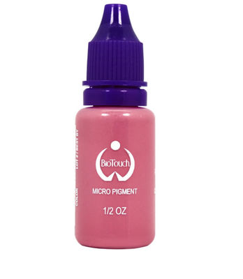 Sourcil micro d'approvisionnements de Rose Pigment Color Permanent Makeup Microblading de colorant de Biotouch ombrageant MicrGel polishgmentation