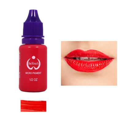 Sourcil permanent d'approvisionnements de Microblading de maquillage de colorant de Biotouch de couleur rouge micro de colorant ombrageant MicrGel polishgmentation