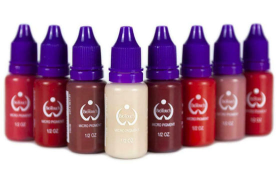 Sourcil permanent d'approvisionnements de Microblading de maquillage de colorant de Biotouch de couleur rouge micro de colorant ombrageant MicrGel polishgmentation