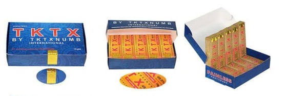 TKTX Crème anesthésique pour tatouage maquillage permanent Crème anesthésique tatouage de lèvres et sourcils de haute qualité