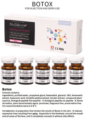 Thérapie meso Botox d'injection originale de Stalideram pour effet naturel sûr de plus jeune visage le bon