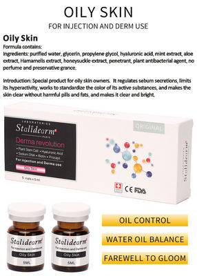 Le sérum d'injection pour essence sûre huileuse d'effet de la peau 5ml/Bottle la bonne a placé la marque originale de Stalidearm
