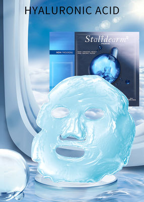 Peau serrée de hydrater d'acide hyaluronique facial matériel pur du masque 7pcs