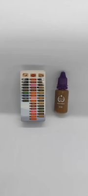 Le maquillage permanent Microblading de couleur brun clair de colorant de Biotouch MicrGel polishgment assure l'ombrage de sourcil