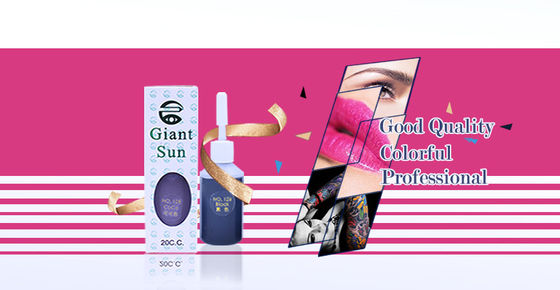 Encre originale 20ml de tatouage de colorant semi permanent de maquillage pour le tatouage de lèvre de sourcil